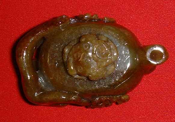 Jade floral Tea-cup (Top view)